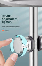 Adjustable Universal Shower Head Rail Holder