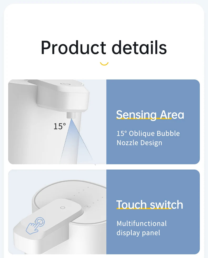 Automatic Touchless Soap Dispenser for Kitchen and Bathroom