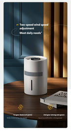 Desktop Humidifier with Quiet Mist for Home and Office