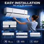 Adjustable Air Conditioner Wind Deflector Shield