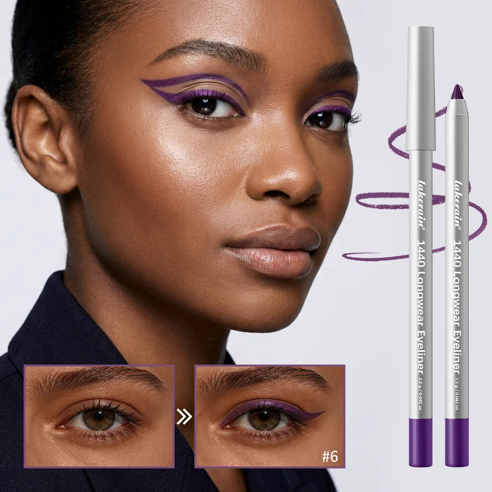 Waterproof Long-Lasting Smudge-Proof Eyeliner Pencil - 2