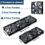 Multifunctional High-Speed Cooling Fan with Adjustable Speed Control