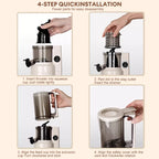 Automatic Electric Citrus Juicer for Fresh Home Juice
