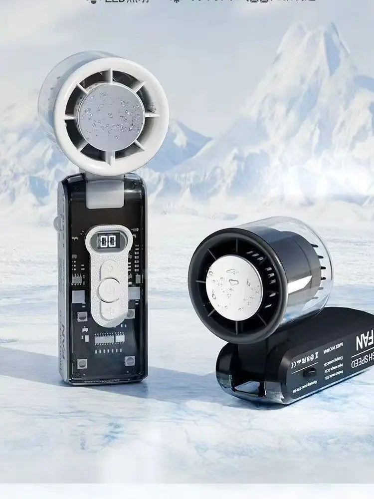 Portable High-Speed Handheld Cooling Fan