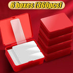 Heavy-Duty Transparent Reusable Nano Adhesive Tape Pads