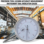 Precision Dial Indicator Gauge Tool 0-10mm