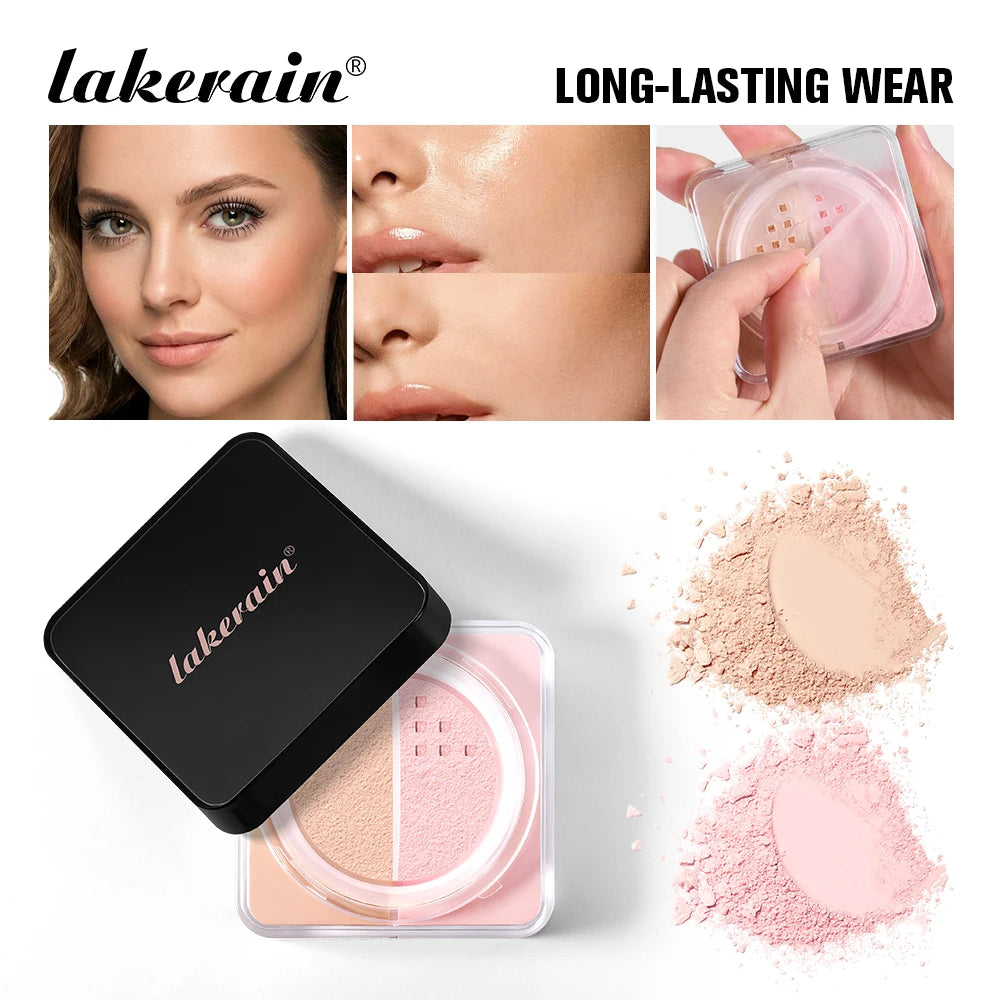 2-in-1 Color Correcting Loose Setting Powder - 1