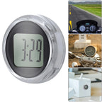 Mini Waterproof Digital Motorcycle Handlebar Clock
