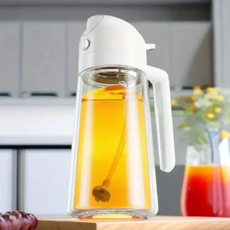 500ml Kitchen Glass Oil Spray Bottle for Cooking and Grilling - 13