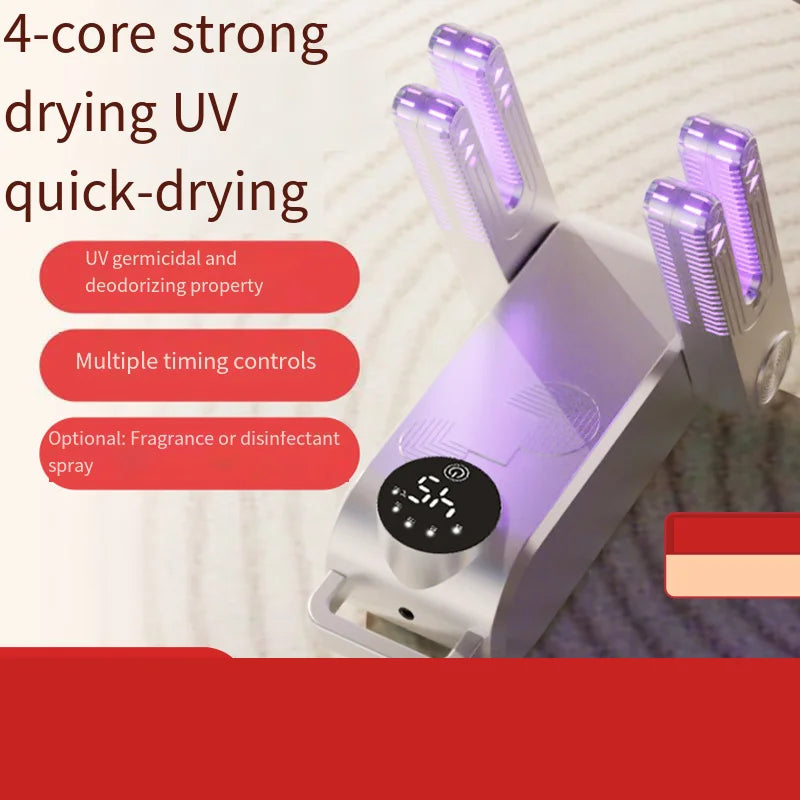 Electric Shoe Dryer with UV Deodorizer and Hot Air
