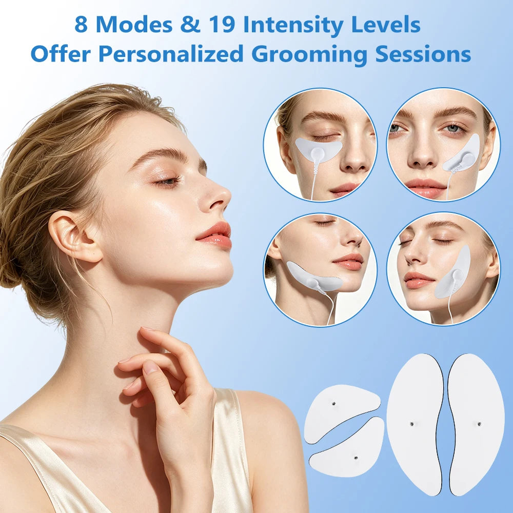 Electric EMS Facial Lifting and Eye Massage Stimulator - 5