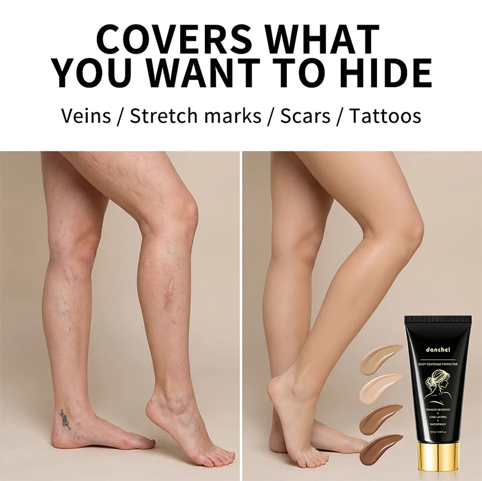 Waterproof Full Coverage Body Concealer for Tattoos and Scars - 13