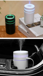 Portable Mini LED Car and Desk Humidifier