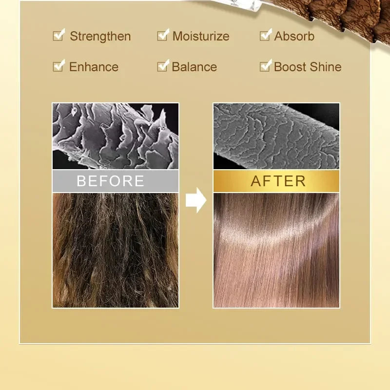 Amino Acid Revitalizing Hair Oil for Frizz Control and Shine