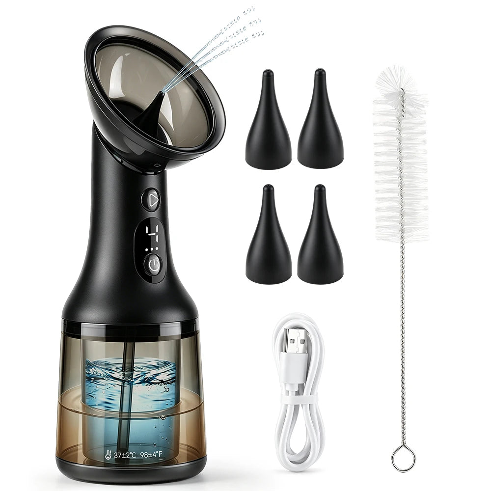 Electric Ear Wax Removal Irrigator with Dual Tank System - 17