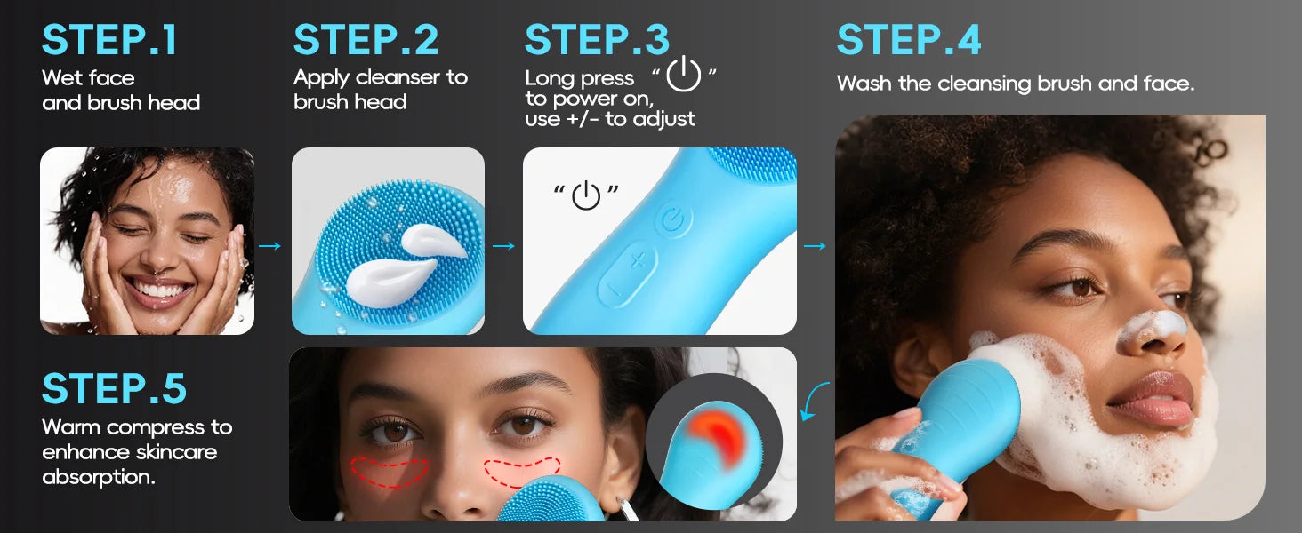 3-in-1 Professional Oral and Facial Cleaning Kit - 27