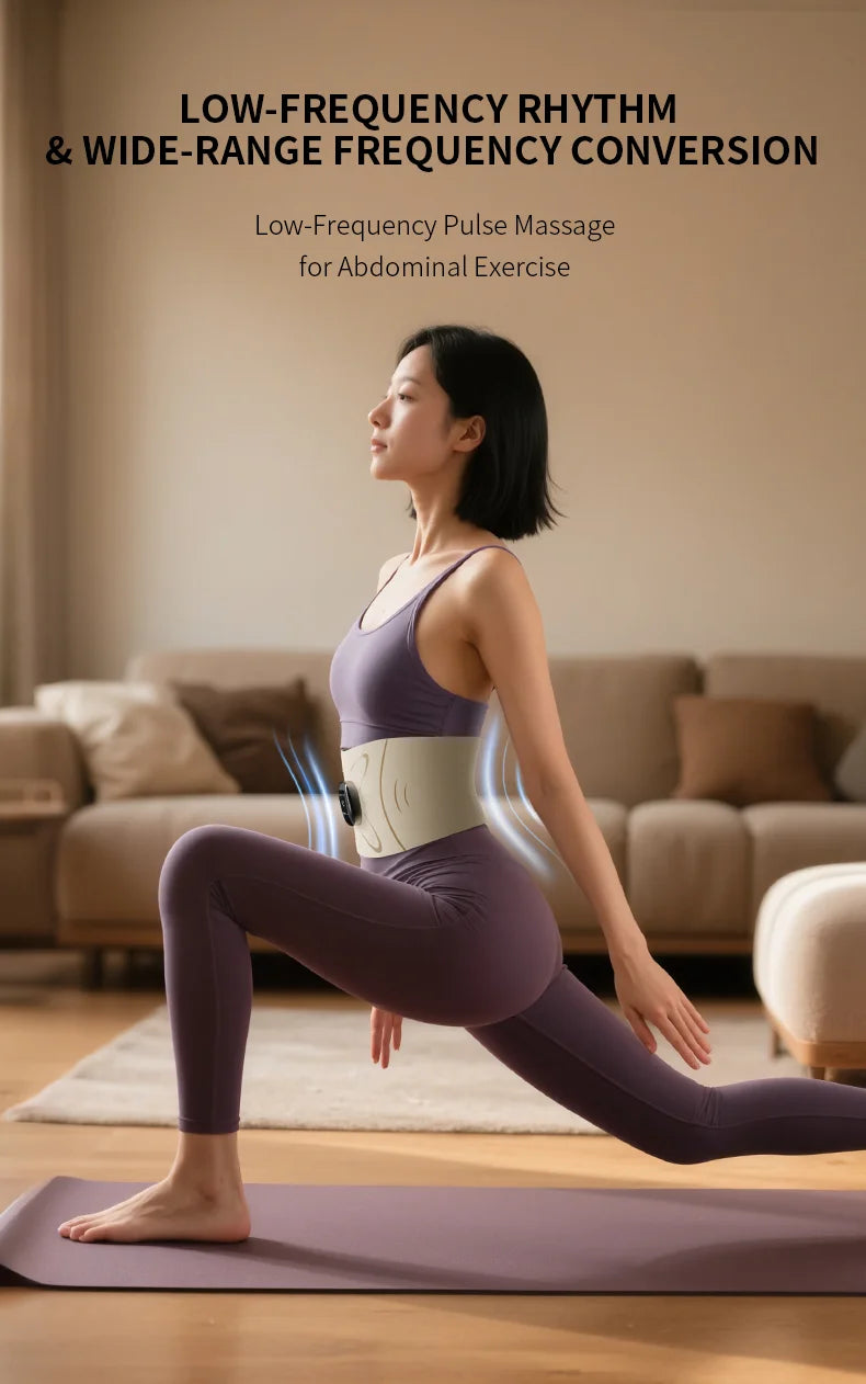 Electric Pulse Waist Massage Belt for Abdominal Toning - 11