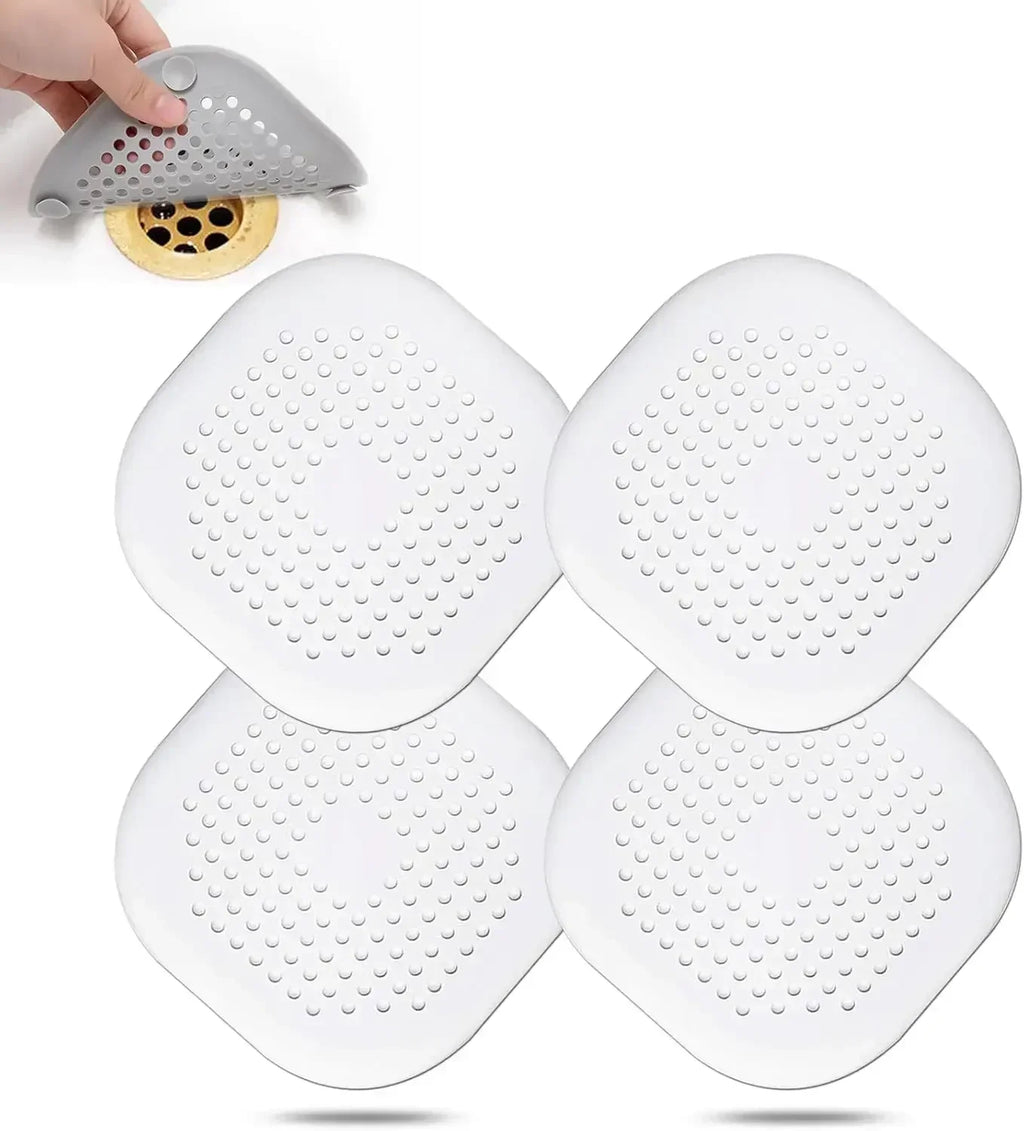 Anti-Clog Silicone Hair Catcher and Drain Strainer