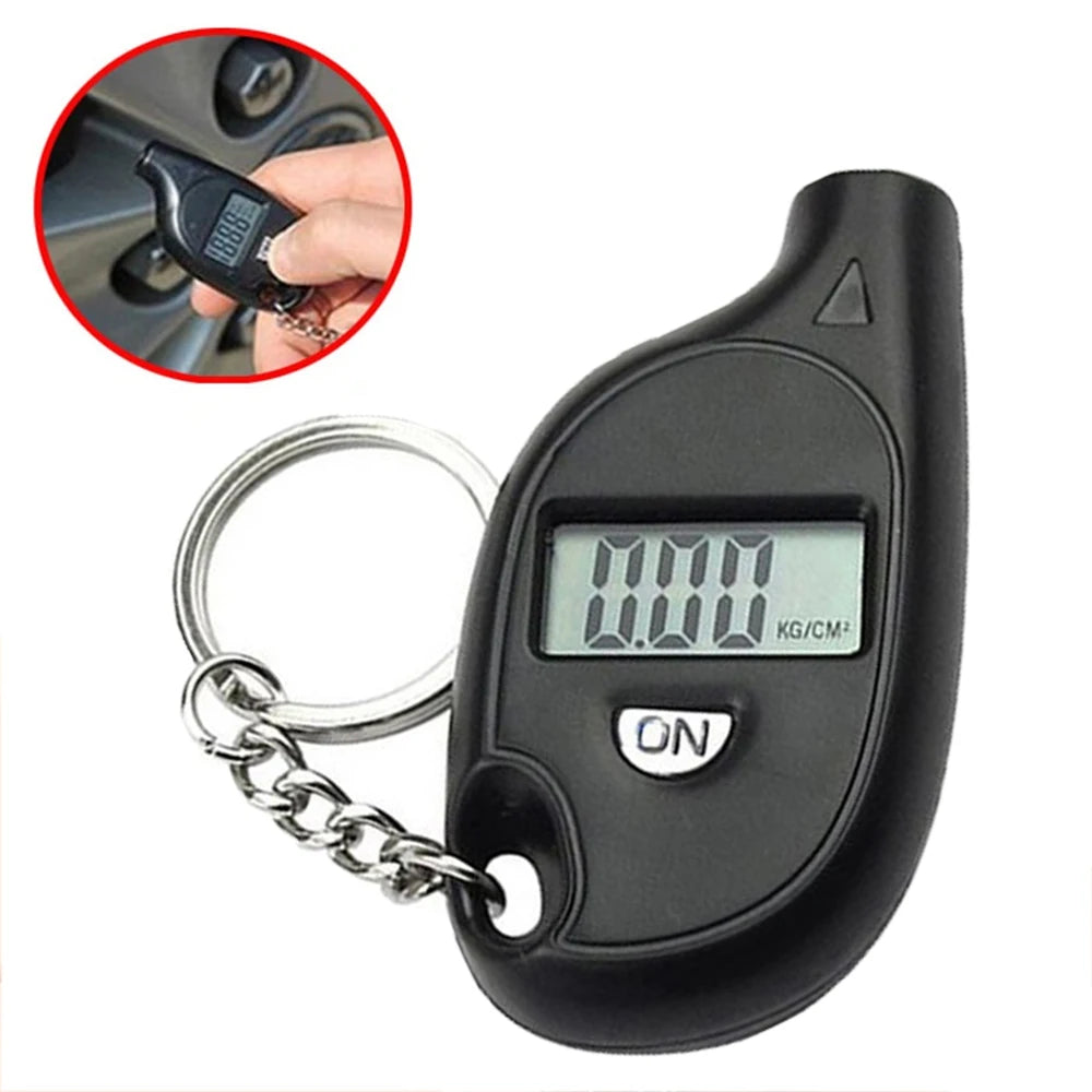 Digital Keychain Tire Pressure Gauge - 1
