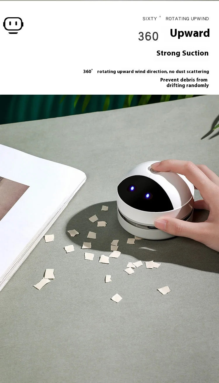 Portable USB Rechargeable Desktop Vacuum Cleaner