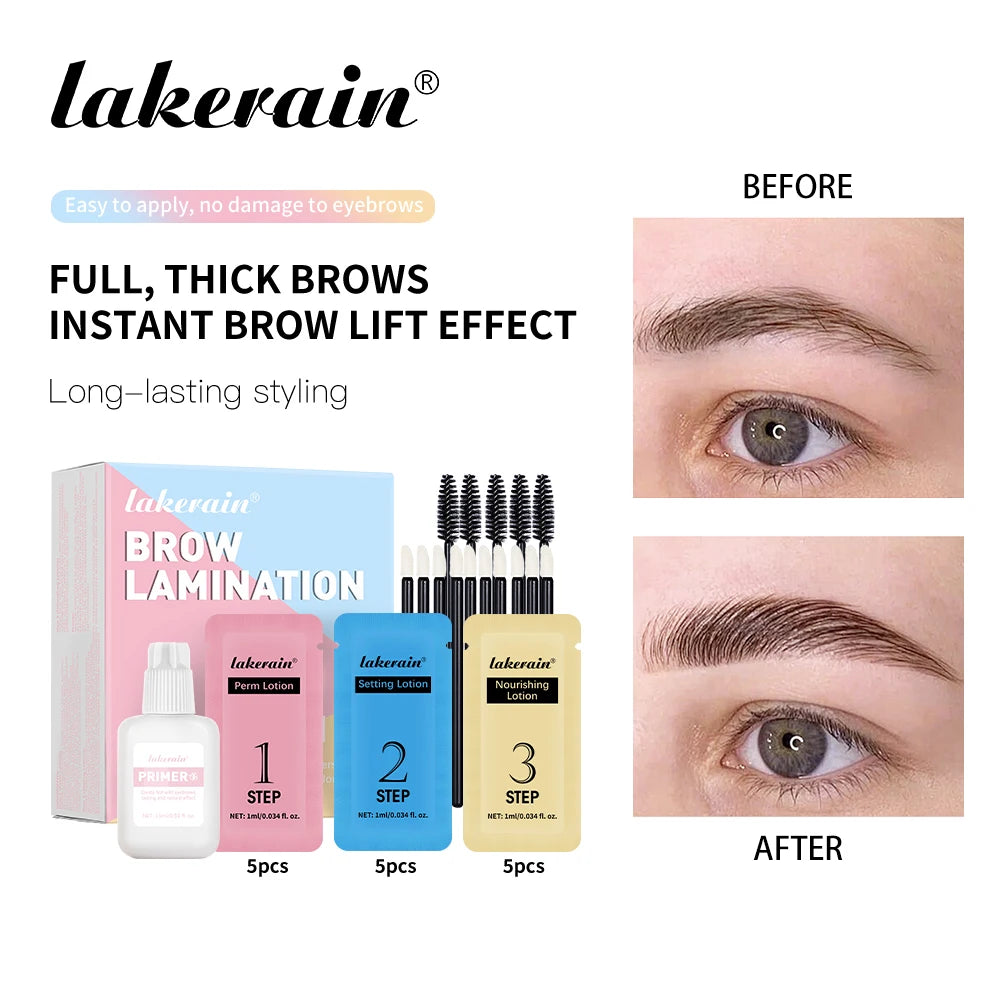 Professional DIY Eyebrow Lamination Kit for Fuller Brows - 2