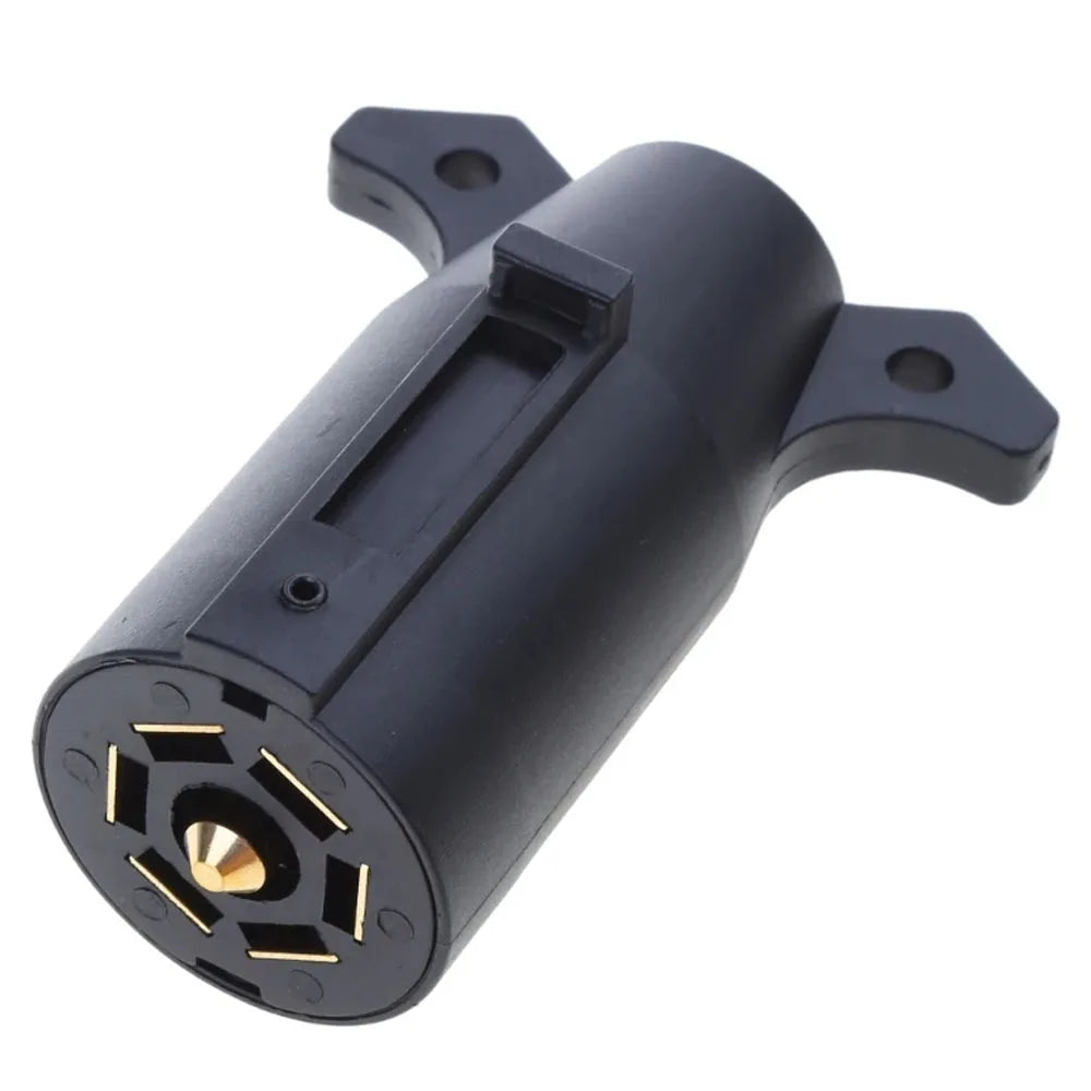 7-Way Blade Trailer Towing Plug Connector for RV and Camper