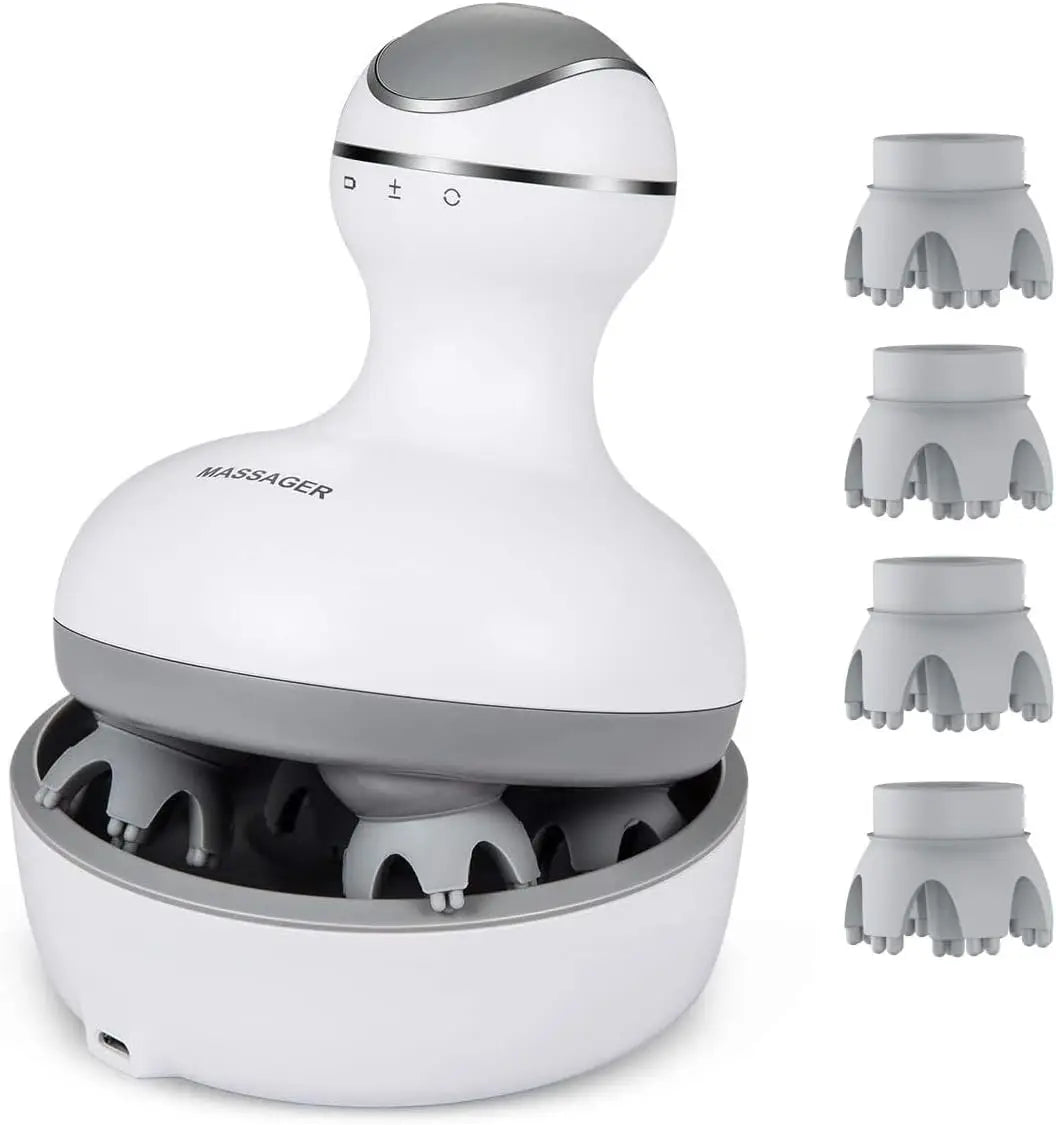 Electric Cordless Scalp and Body Massage Tool - 1