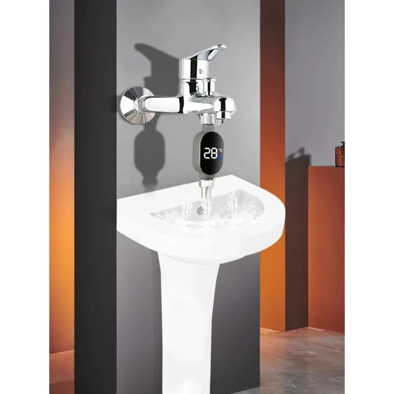 Digital LED Shower Water Temperature Thermometer