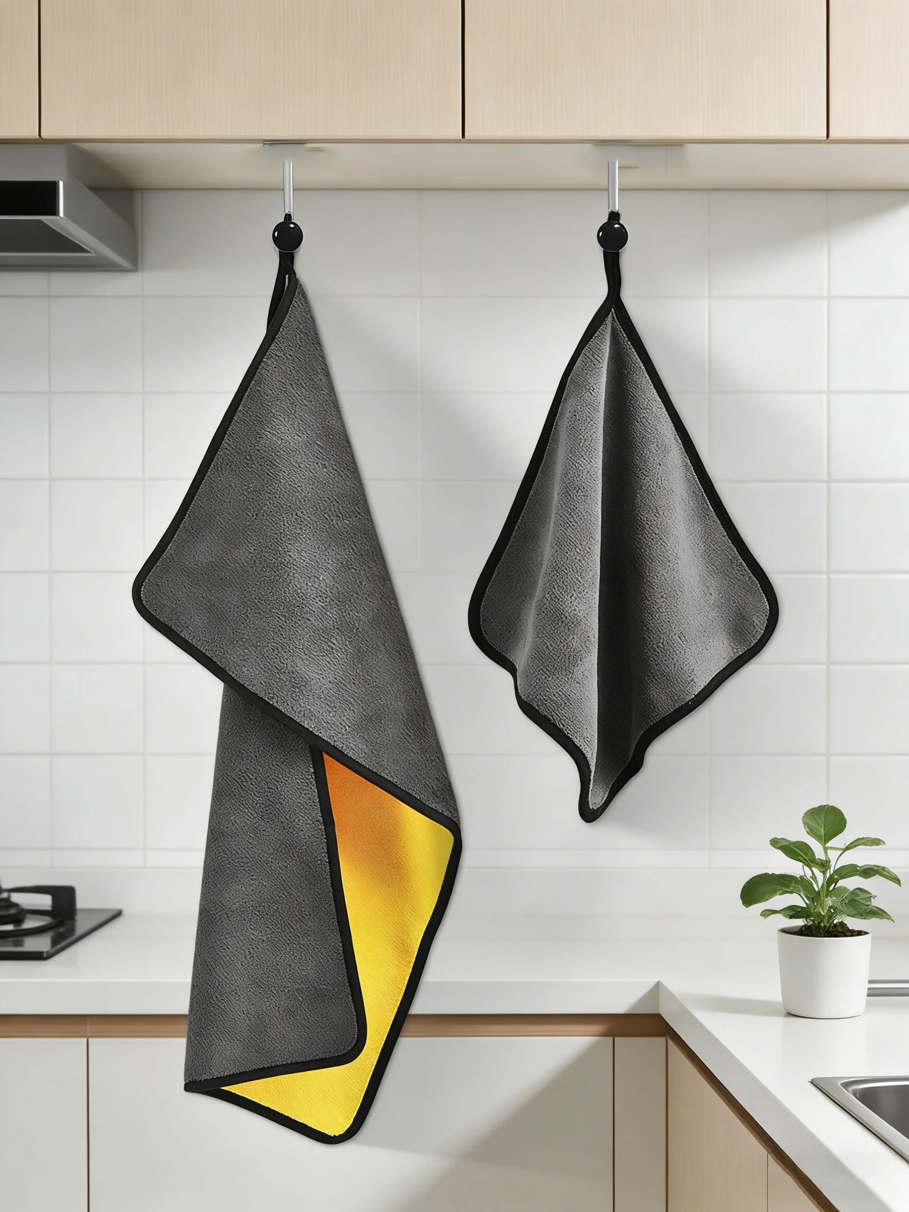 Ultra-Absorbent Microfiber Cleaning Towels for Home and Car