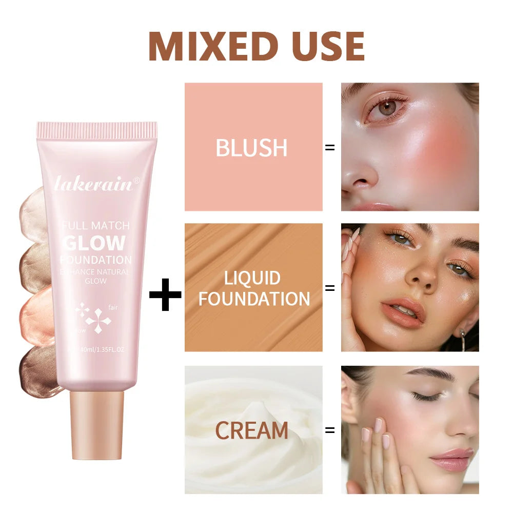Liquid Illuminating Glow Foundation and Highlighter