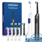Rechargeable Rotating Electric Toothbrush with 5 Modes