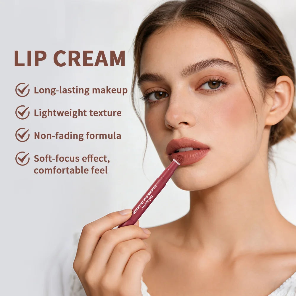 2-in-1 Waterproof Air Cushion Lip Cream and Blush - 3