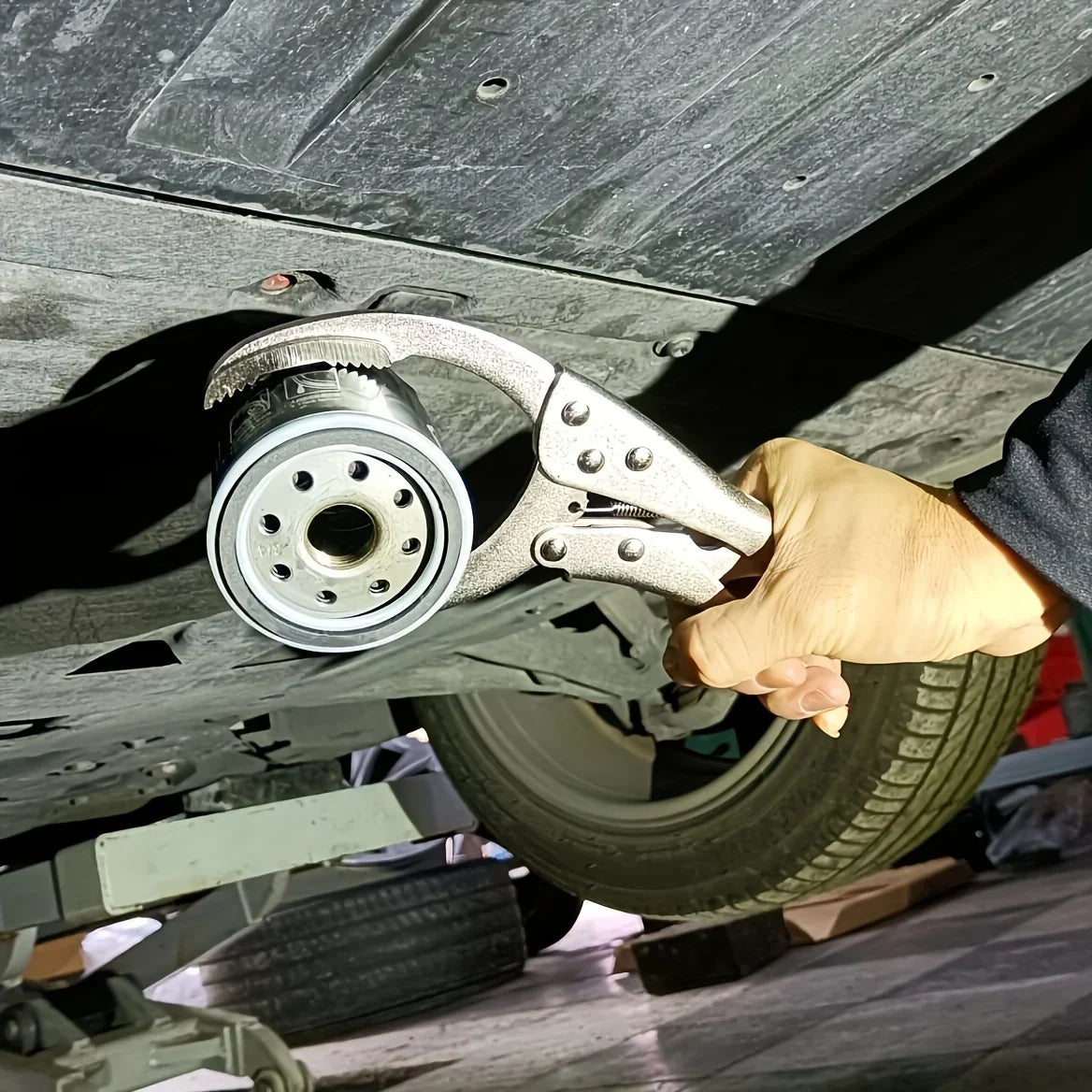 Adjustable Oil Filter Wrench for Car Maintenance