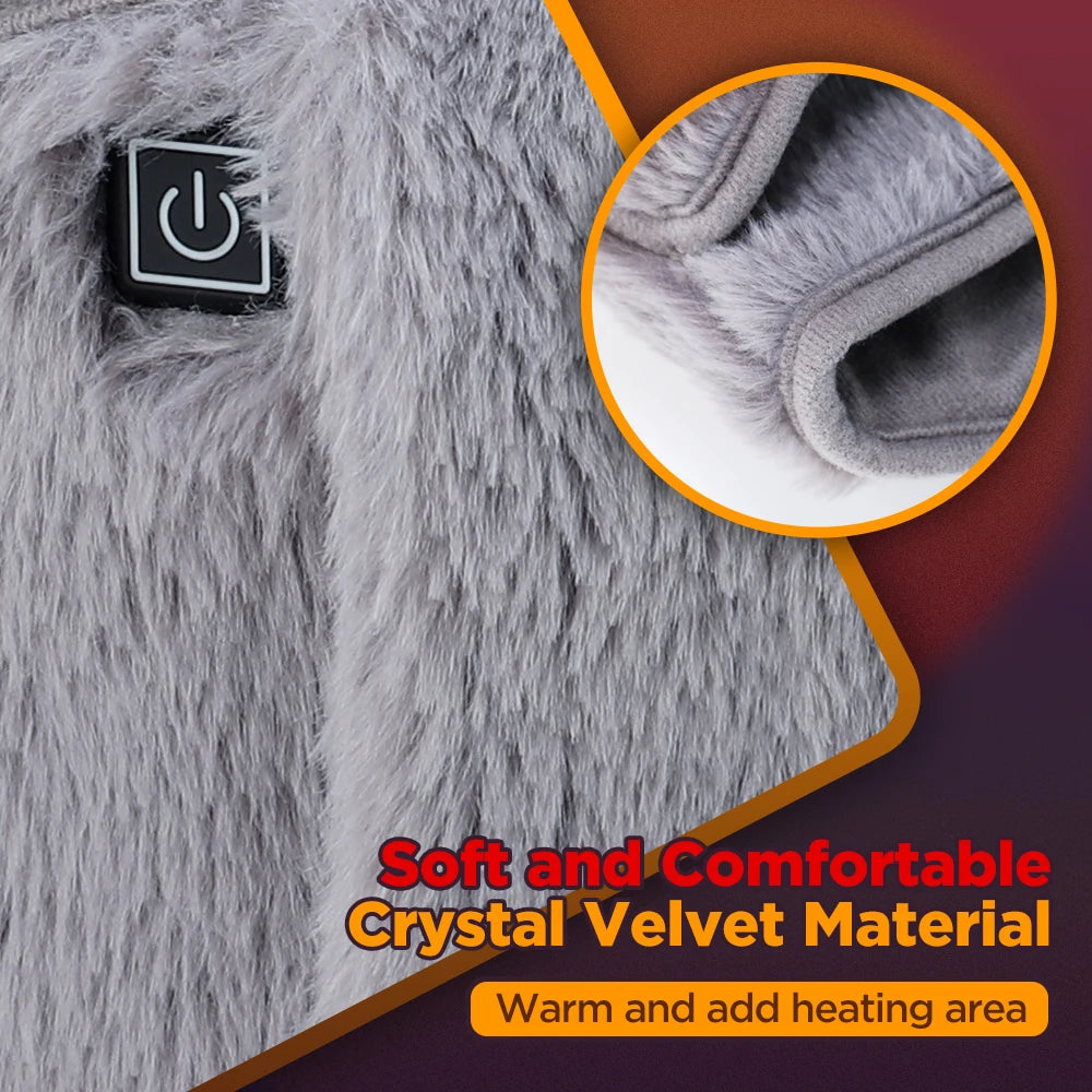 Electric Heated Waist and Abdomen Warming Belt