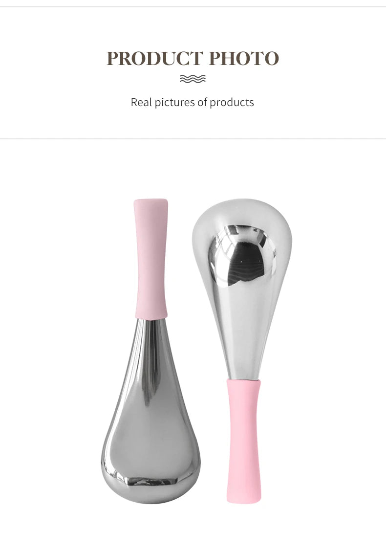 Stainless Steel Facial Cryo Sticks for Skin Cooling and Puffiness