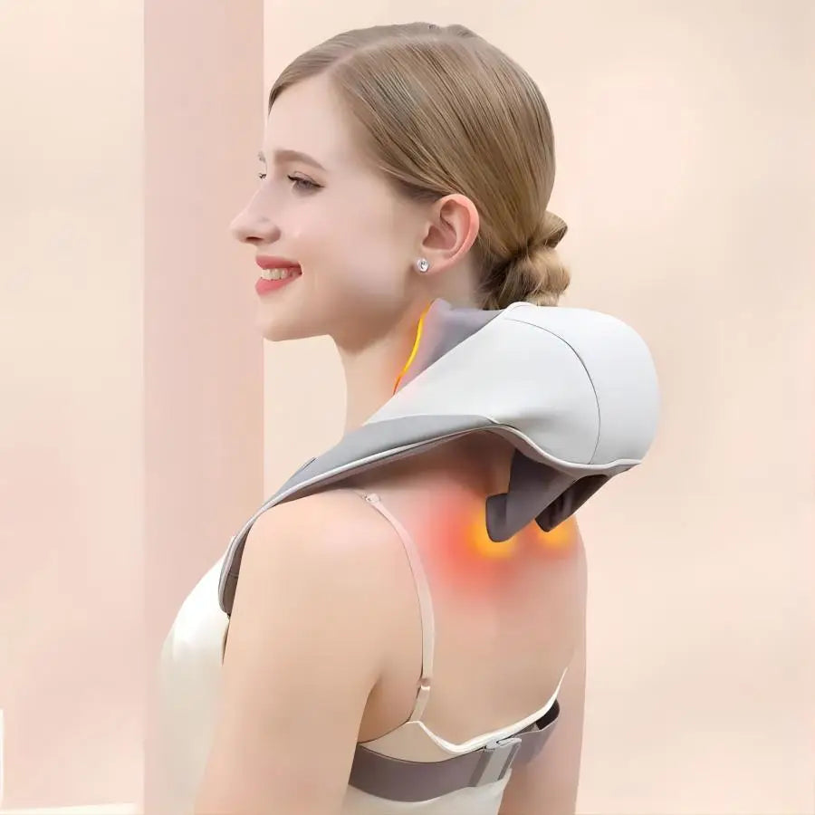 Wireless 6D Deep Tissue Neck and Shoulder Massager with Heat - 1