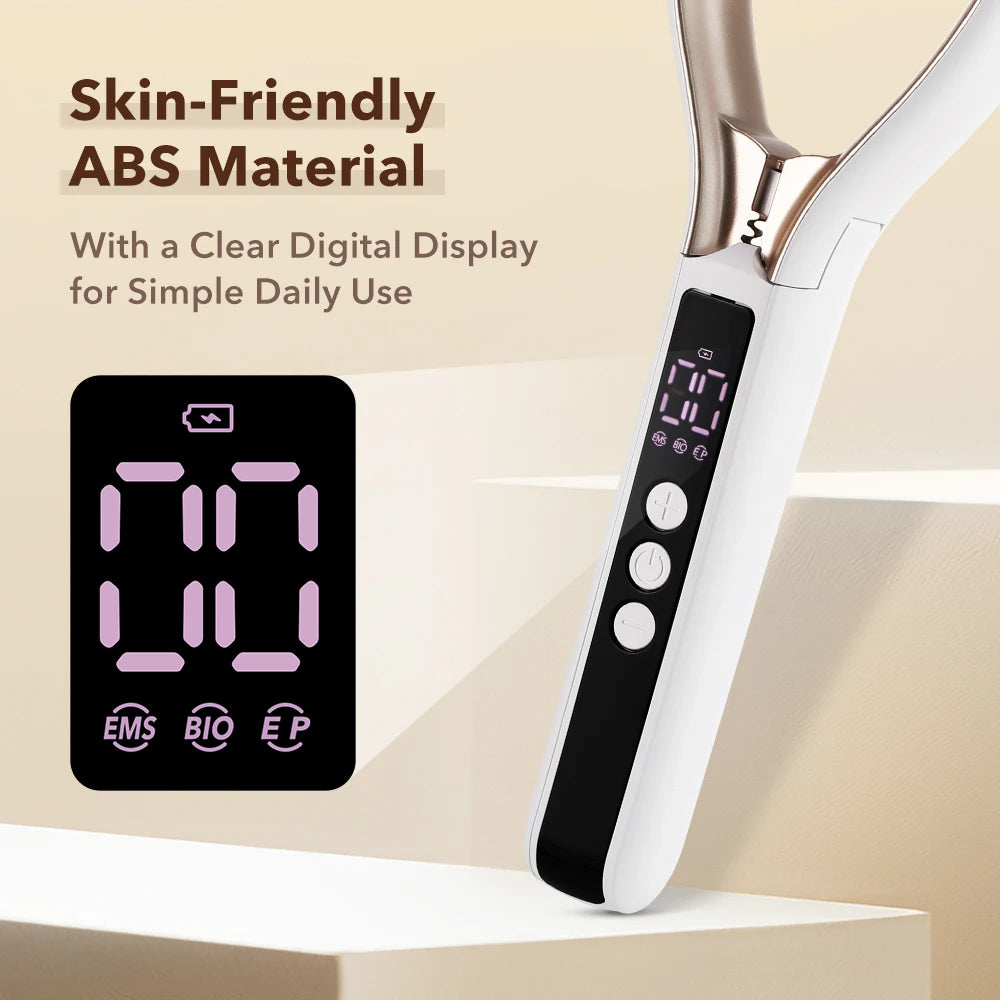 Microcurrent Facial Lifting and Slimming Roller Massager - 12