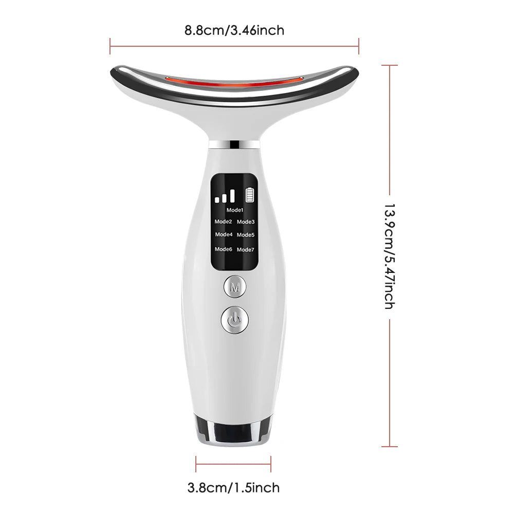 LED Facial and Neck Skin Tightening Beauty Massager - 13