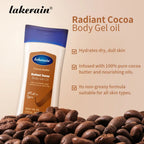 Radiant Cocoa Body Gel Oil for Hydrated Glowing Skin