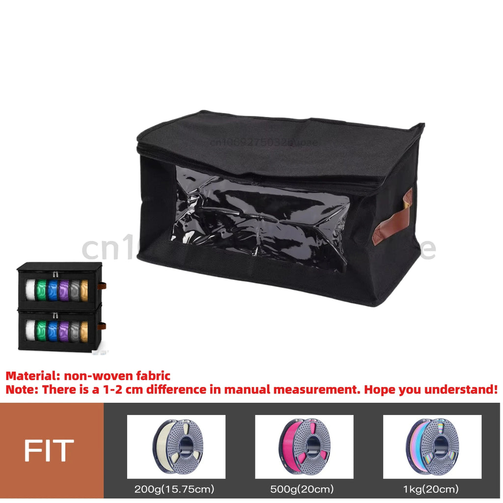 Dustproof 3D Printer Filament Storage Organizer Bag