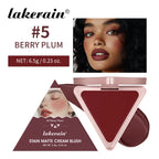Matte Bronzer Powder for Long-Lasting Smooth Face Makeup