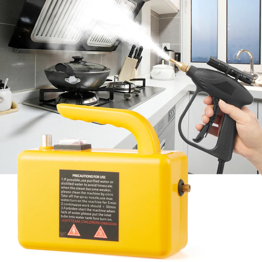 High-Pressure Portable Steam Cleaner for Kitchen and Home