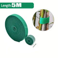 Reusable Adjustable Plant Support Ties for Garden