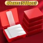 Heavy-Duty Transparent Reusable Nano Adhesive Tape Pads