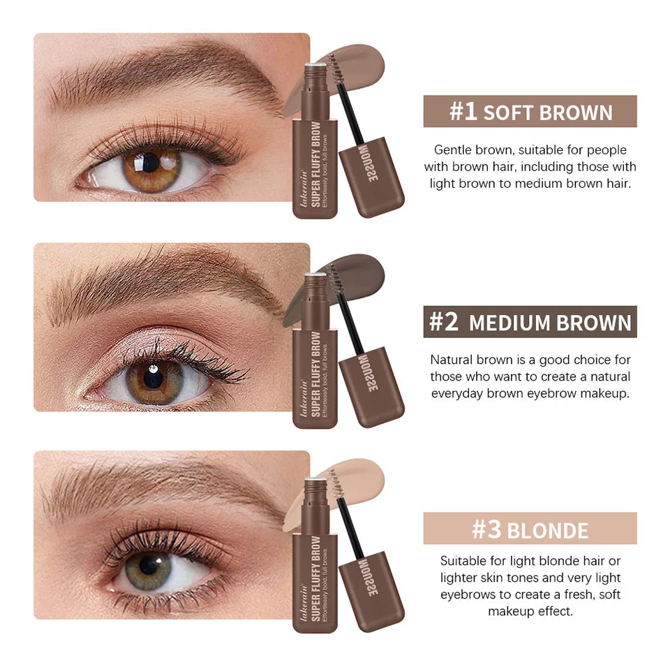 Volumizing Eyebrow Mousse Gel for Fluffy Brows - 9