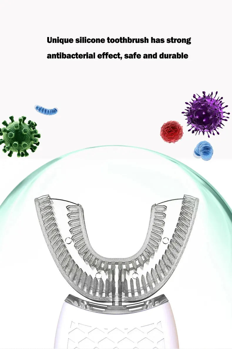 360-Degree U-Shaped Automatic Sonic Electric Toothbrush - 12