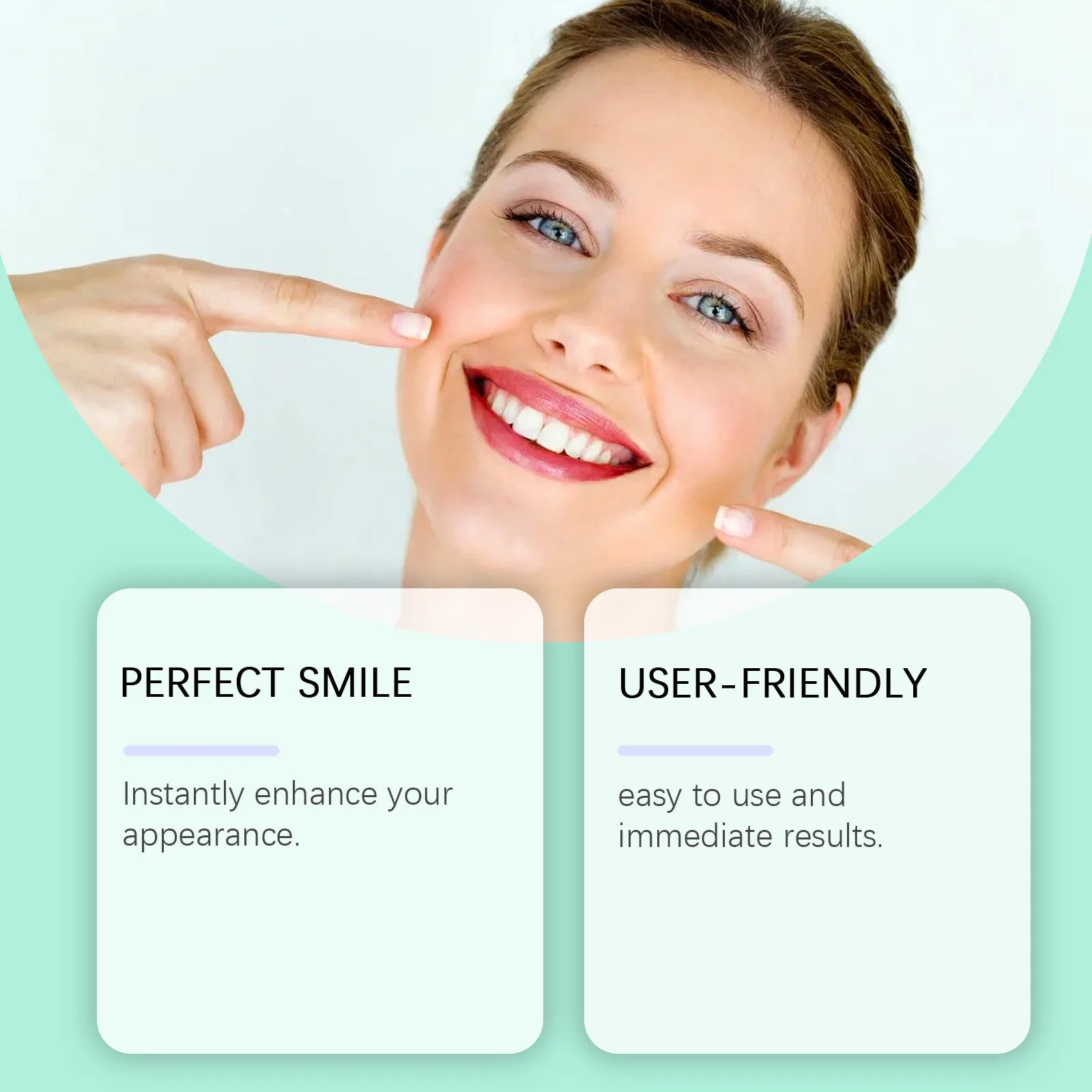 Flexible Silicone Denture Set for Instant Smile Transformation - 5