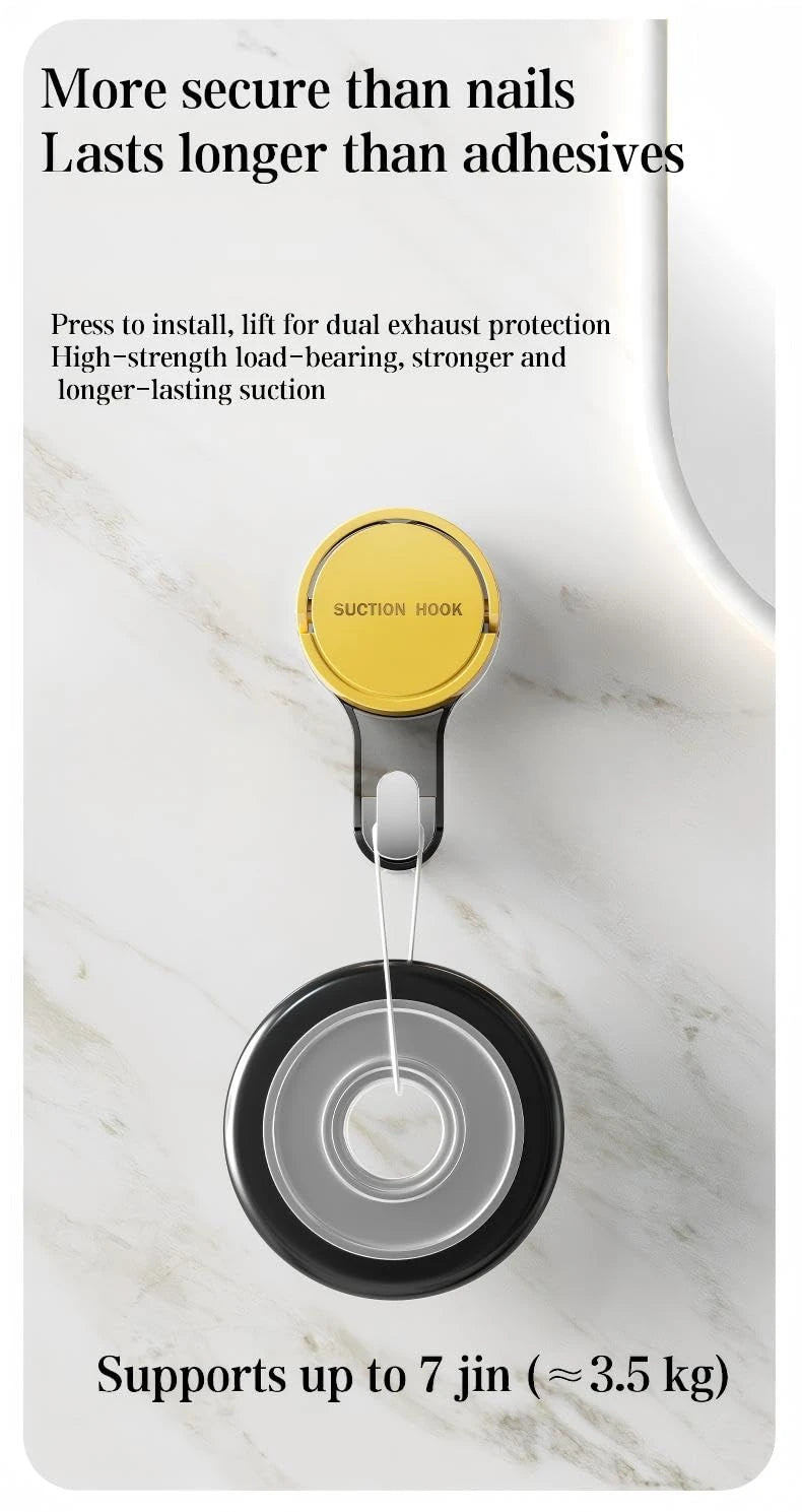 Heavy Duty Vacuum Suction Cup Wall Hook