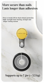 Heavy Duty Vacuum Suction Cup Wall Hook