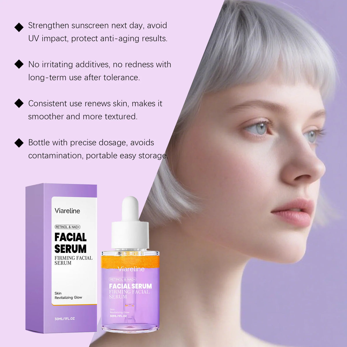 Retinol Firming and Anti-Aging Facial Serum